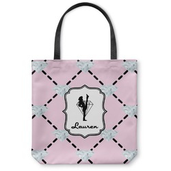 Diamond Dancers Canvas Tote Bag - Large - 18"x18" (Personalized)