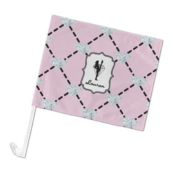 Diamond Dancers Car Flag - Large (Personalized)