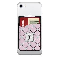 Diamond Dancers 2-in-1 Cell Phone Credit Card Holder & Screen Cleaner (Personalized)