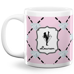 Diamond Dancers 20 Oz Coffee Mug - White (Personalized)