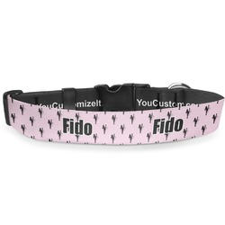 Diamond Dancers Deluxe Dog Collar - Double Extra Large (20.5" to 35") (Personalized)