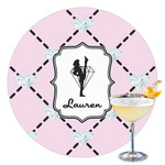 Diamond Dancers Printed Drink Topper - 3.5" (Personalized)