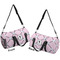 Diamond Dancers Duffle bag small front and back sides