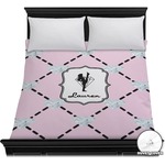 Diamond Dancers Duvet Cover - Full / Queen (Personalized)