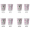 Diamond Dancers Glass Shot Glass - Standard - Set of 4 - APPROVAL