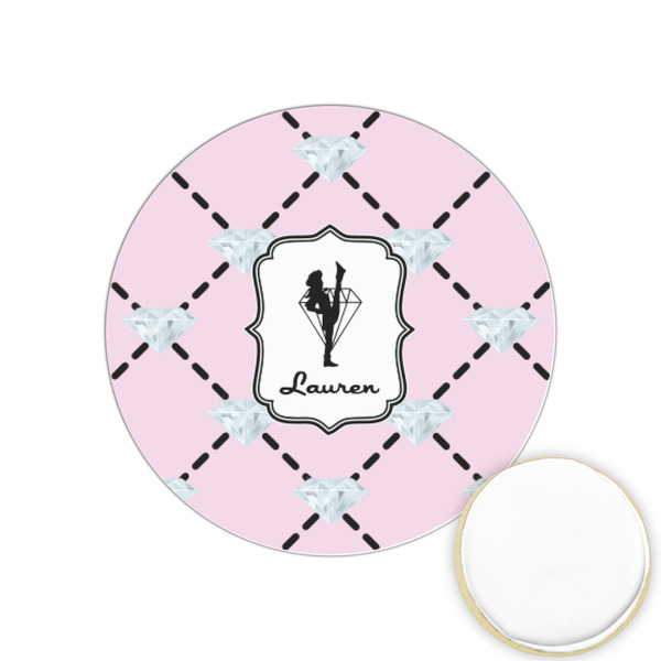 Custom Diamond Dancers Printed Cookie Topper - 1.25" (Personalized)