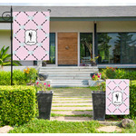 Diamond Dancers Large Garden Flag - Single Sided (Personalized)