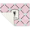 Diamond Dancers Linen Placemat - Folded Corner (single side)