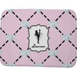 Diamond Dancers Memory Foam Bath Mat - 48"x36" (Personalized)