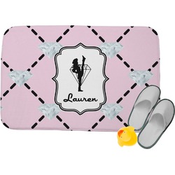 Diamond Dancers Memory Foam Bath Mat - 24"x17" (Personalized)