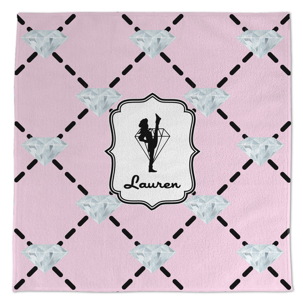 Custom Diamond Dancers Microfiber Dish Towel (Personalized)