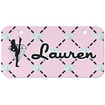 Diamond Dancers Mini/Bicycle License Plate (2 Holes) (Personalized)