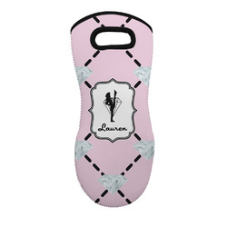 Diamond Dancers Neoprene Oven Mitt - Single w/ Name or Text