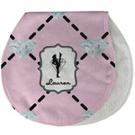 Diamond Dancers Burp Pad - Velour w/ Name or Text