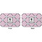 Diamond Dancers Octagon Placemat - Double Print Front and Back