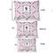 Diamond Dancers Outdoor Dog Beds - SIZE CHART