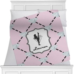 Diamond Dancers Minky Blanket - Toddler / Throw - 60"x50" - Double Sided (Personalized)
