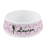 Diamond Dancers Plastic Dog Bowl - Small (Personalized)