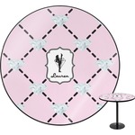 Diamond Dancers Round Table - 30" (Personalized)