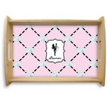 Diamond Dancers Natural Wooden Tray - Small (Personalized)