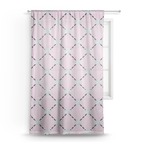 Diamond Dancers Sheer Curtain