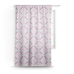 Diamond Dancers Sheer Curtain - 50"x84"