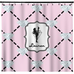 Diamond Dancers Shower Curtain - Custom Size (Personalized)