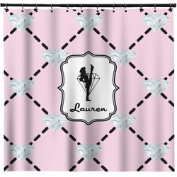 Diamond Dancers Shower Curtain - 71" x 74" (Personalized)