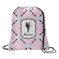 Diamond Dancers Drawstring Backpack - Medium (Personalized)