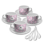 Diamond Dancers Tea Cup - Set of 4 (Personalized)