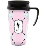 Diamond Dancers Acrylic Travel Mug with Handle (Personalized)