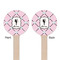 Diamond Dancers Wooden 7.5" Stir Stick - Round - Double Sided - Front & Back