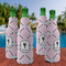 Diamond Dancers Zipper Bottle Cooler - Set of 4 - LIFESTYLE