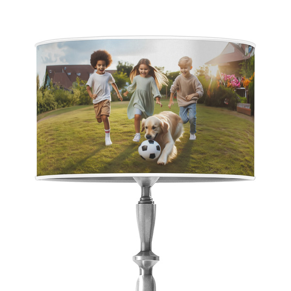 Custom Photo 12" Drum Lamp Shade - Poly-film