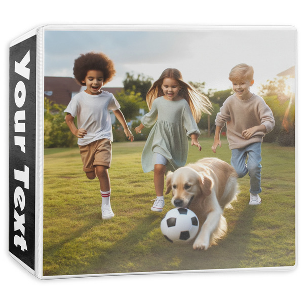 Custom Photo 3-Ring Binder - 3 inch (Personalized)