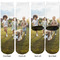 Photo Adult Crew Socks - Double Pair - Front and Back - Apvl