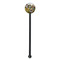 Photo Black Plastic 5.5" Stir Stick - Round - Single Stick