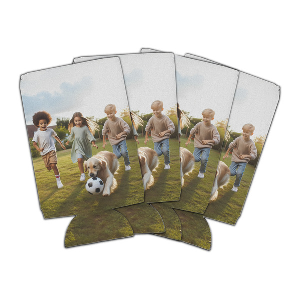 Custom Photo Can Coolers - 16 oz - Set of 4