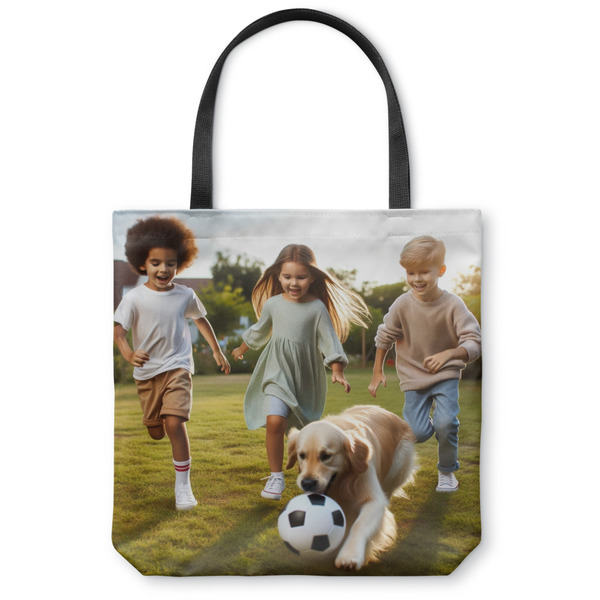 Custom Photo Canvas Tote Bag - Large - 18" x 18"