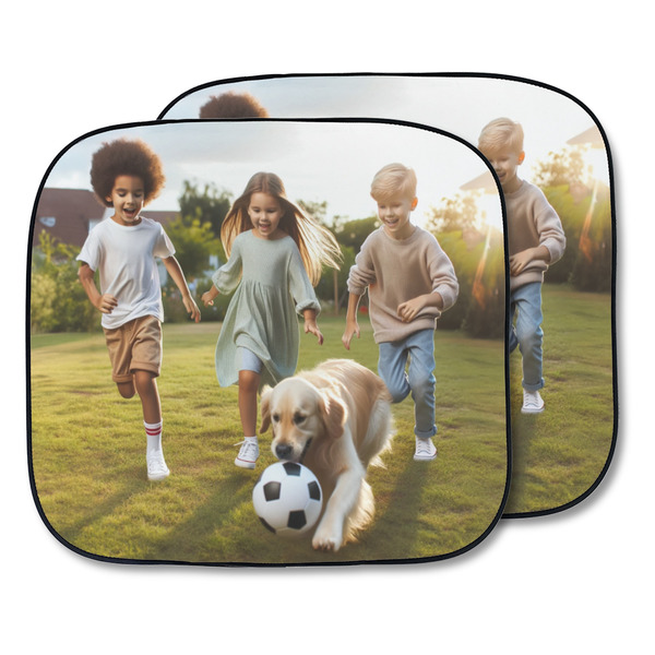 Custom Photo Car Sun Shades - Two Pieces