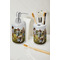 Photo Ceramic Bathroom Accessories - LIFESTYLE (toothbrush holder & soap dispenser)