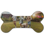 Photo Ceramic Dog Ornament - Single-Sided