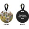 Photo Circle Luggage Tag (Front + Back)