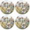 Photo Coaster Round Rubber Back - Apvl