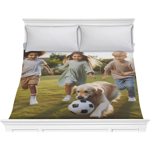 Custom Photo Comforter - King