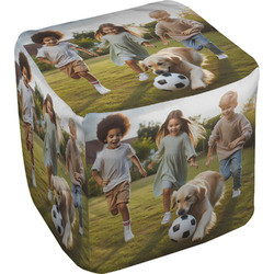 Photo Cube Pouf Ottoman