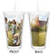 Photo Double Wall Tumbler with Straw - Approval