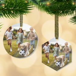 Photo Flat Glass Ornament