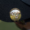 Photo Golf Ball Marker Hat Clip - Gold - On Hat