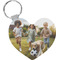 Photo Heart Keychain (Personalized)